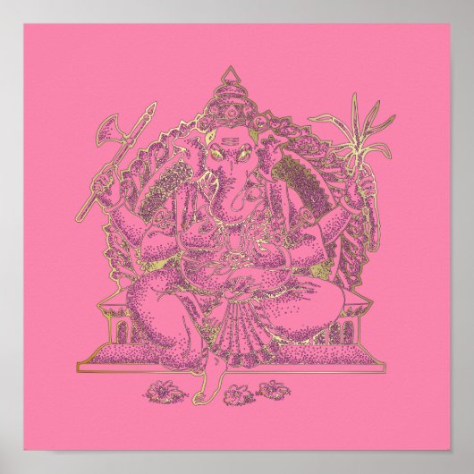 GANESHA – ポスター (正面)