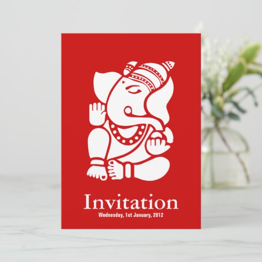 Ganesha 招待状 (スタンド正面)