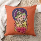 GANESHA -装飾用クッション クッション (ブランケット)