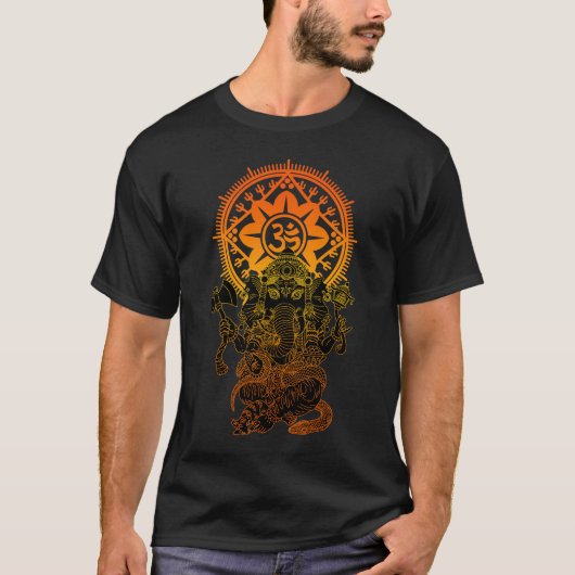 Ganesha 02 tシャツ (正面)