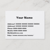 Ganesha 1 名刺 (裏面)