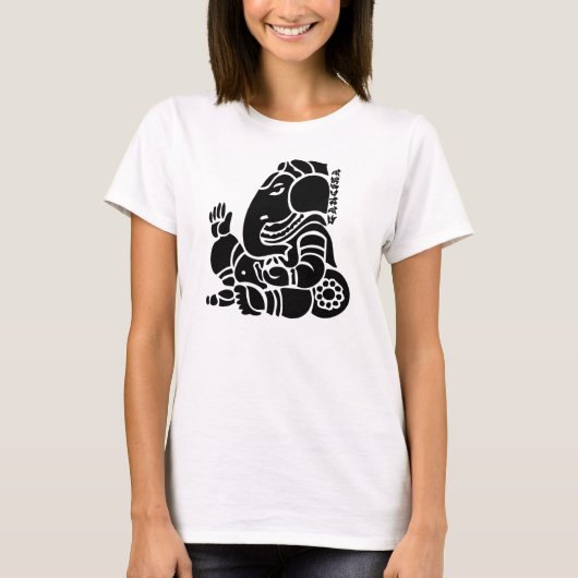 ganesha blk 2 tシャツ (正面)