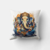 Ganesha, ganesh, ganapati障害物の除去#2 クッション (裏面)
