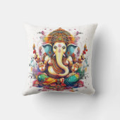 Ganesha, ganesh, ganapati障害物の除去#3 クッション (裏面)