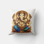 Ganesha, ganesh, ganapati障害物の除去#4 クッション (裏面)