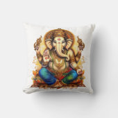 Ganesha, ganesh, ganapati障害物の除去#4 クッション (正面)