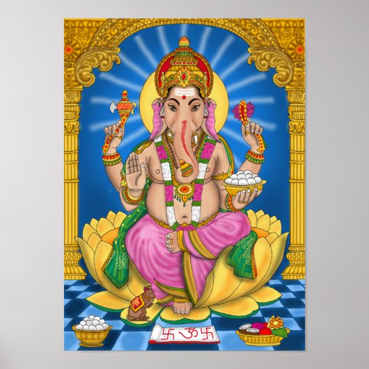 Ganesha Poster ポスター (正面)
