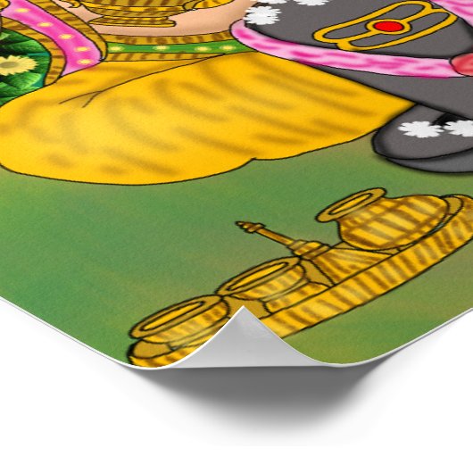 Ganesha Poster ポスター (角)