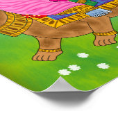 Ganesha Poster Wall Art ポスター (角)