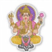 Ganesha Sticker シール (正面)