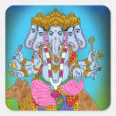 Ganesha Sticker Collection スクエアシール (正面)