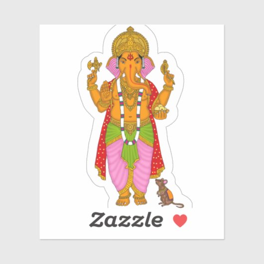 Ganesha Stickers & Keyring Combo シール (シート)