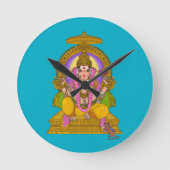 Ganesha Wall Clock ラウンド壁時計 (正面)