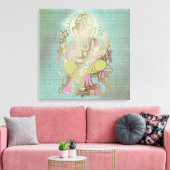 GANESHA - Wrapped Canvas キャンバスプリント (インサイチュ (リビング))