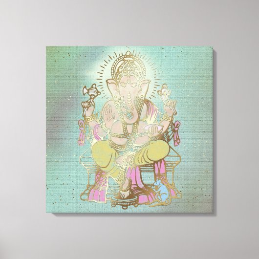 GANESHA - Wrapped Canvas キャンバスプリント (正面)