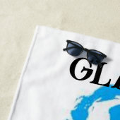 GANG! sky blue Beach Towel ビーチタオル (インサイチュ)