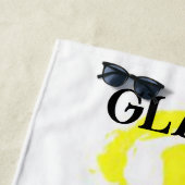 GANG! yellow Beach Towel ビーチタオル (インサイチュ)