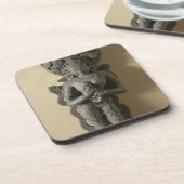 Gangaの神聖な川Gaを具現する女神 コースター (左側)