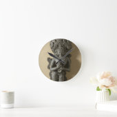 Gangaの神聖な川Gaを具現する女神 ラウンド壁時計 (ホーム)