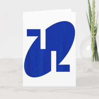 Gangnam District Flag Symbol Seoul South Korea _3  カード