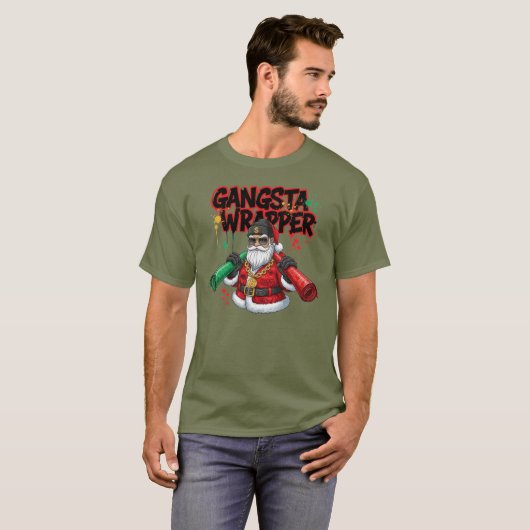 Gangsta Wrapper Tシャツ (正面フル)
