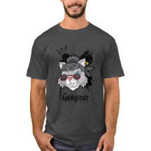 Gangster Cat Street Portrait