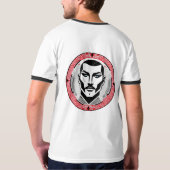 Gangster mit Narbe Design Tシャツ (裏面)