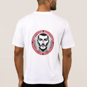 Gangster mit Narbe Design Tシャツ (裏面)