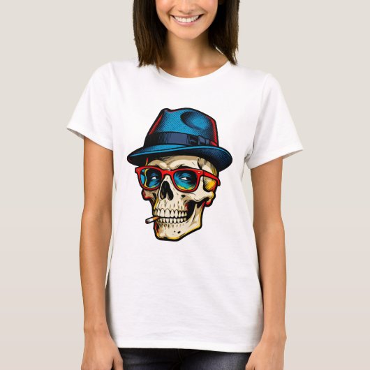 Gangster Skully Tシャツ (正面)