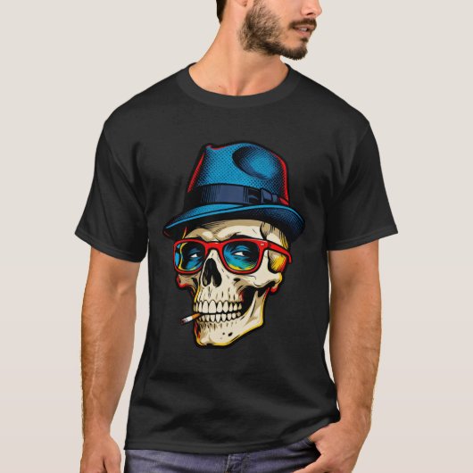 Gangster Skully Tシャツ (正面)
