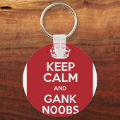 Gank n00bsキーチェーン キーホルダー (正面)