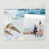 GannetビーチQRコードフォト日付の保存 案内ポストカード (正面)