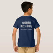Gannonのアウトドア Tシャツ (裏面フル)