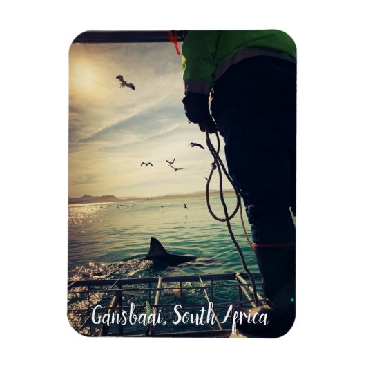Gansbaai、南アフリカ マグネット (縦)