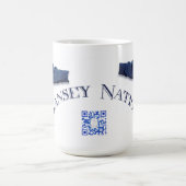 Ganseyの国家の陶磁器のマグ コーヒーマグカップ (中央)