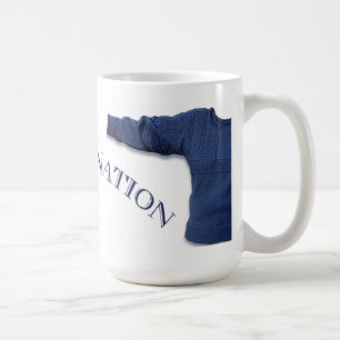 Ganseyの国家の陶磁器のマグ コーヒーマグカップ