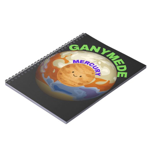 Ganymede vs Mercury | Space Science  ノートブック (左側)