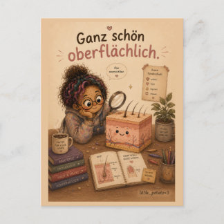 Ganz schön oberflächlich ポストカード
