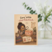Ganz schön oberflächlich ポストカード (スタンド正面)