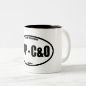 GAP - C&O Towpath Oval ツートーンマグカップ (正面右)