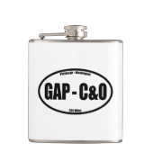 GAP - C&O Towpath Oval フラスク (正面)