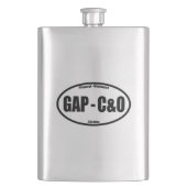 GAP - C&O Towpath Oval フラスク (正面)