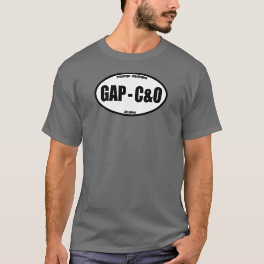 GAP - C&O Towpath Oval Tシャツ (正面)