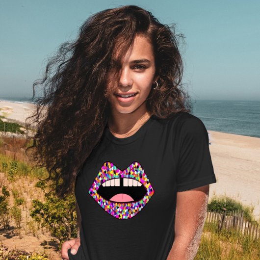 GAP TOOTH GIRL MOUTH Tシャツ