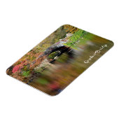 Gapstow Bridge, Central Park, NYC – フォトマグネット マグネット (左側)