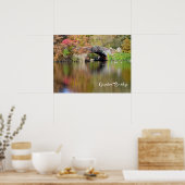 Gapstow Bridge, Central Park, NYC – ポスター (キッチン)