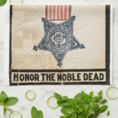 GARバナーティータオル キッチンタオル (折り畳み)