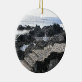 Garachico、テネリフェ島のカスタムなオーナメント セラミックオーナメント (右)