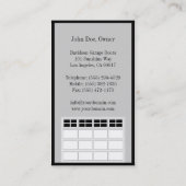 Garage Door Company 名刺 (裏面)