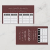 Garage Door Company 名刺 (正面/裏面)